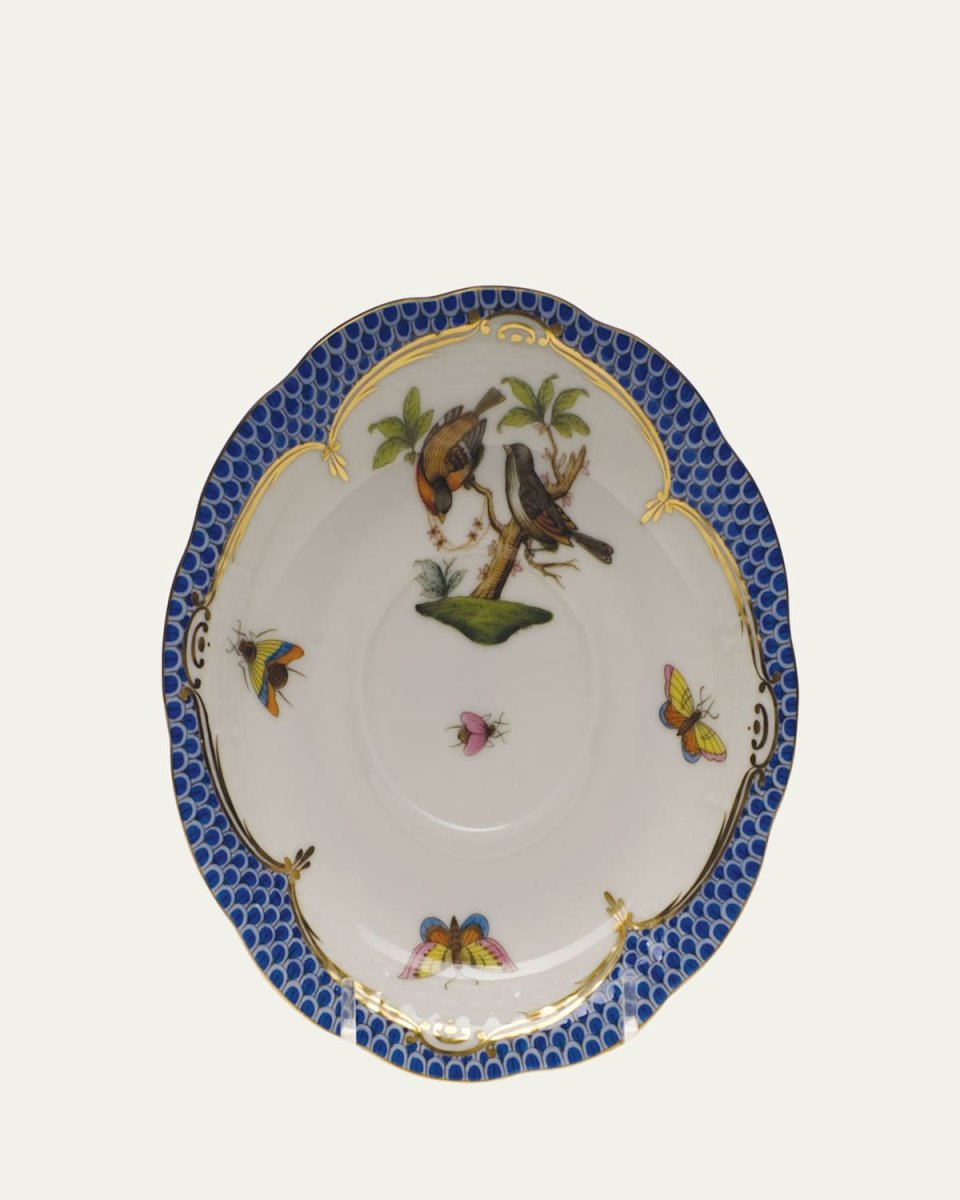 Rothschild Blue Motif 12 Tea Saucer